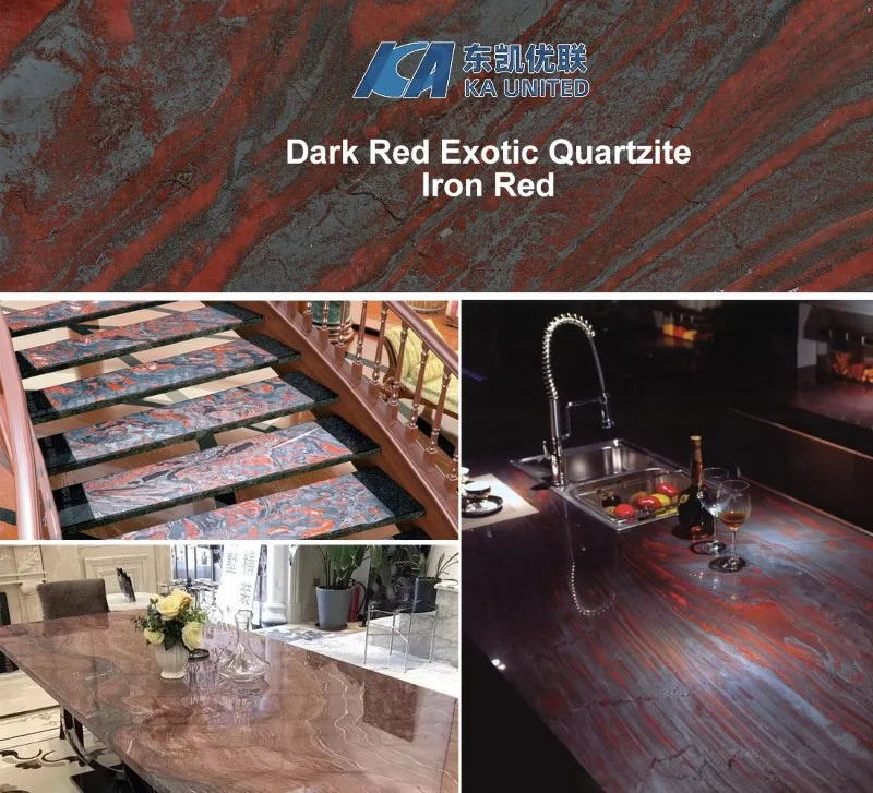 Dark Red Iron Exotic Quartzite High End Interior Projects Dark Red Iron Exotic Quartzite High End Interior Projects