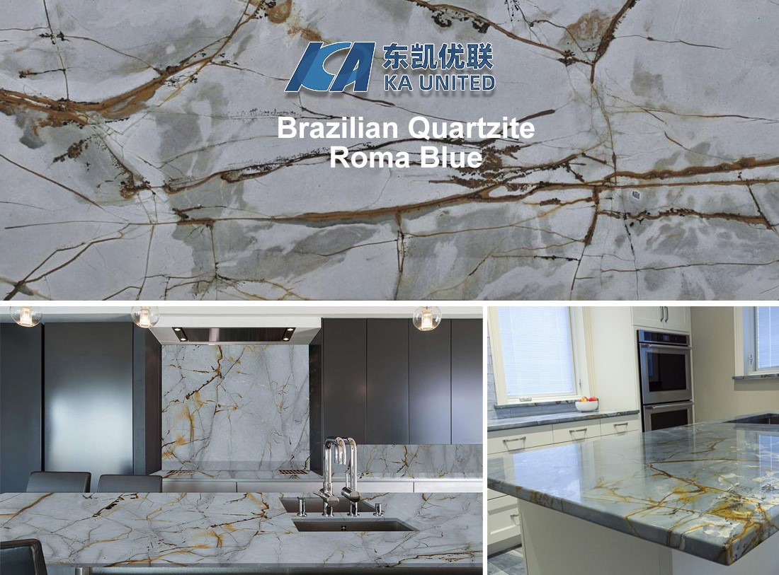 blue roma quartzite kitchen blue roma quartzite kitchen