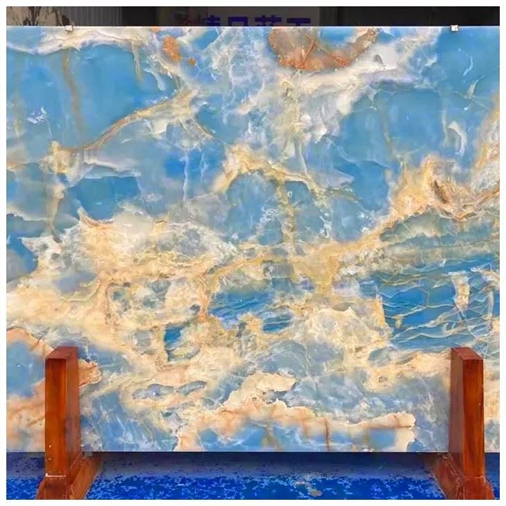 Blue Onyx Stone Slabs