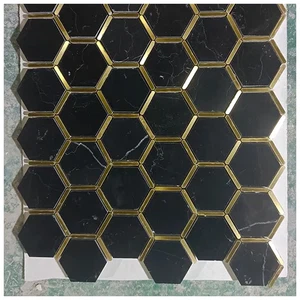 Black Marble Mosaic Tile Black Marble Mosaic Tile