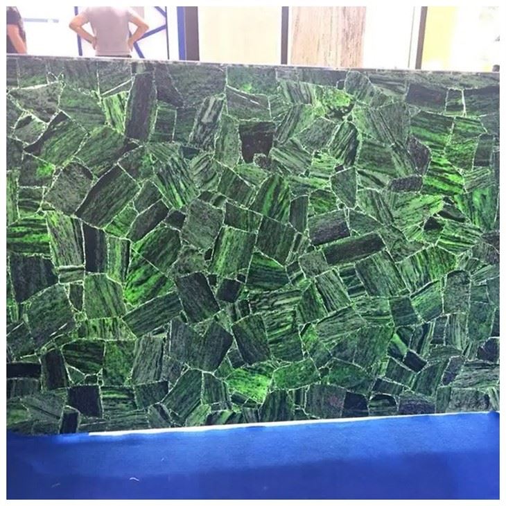 Ruby Zoisite Gemstone Slab